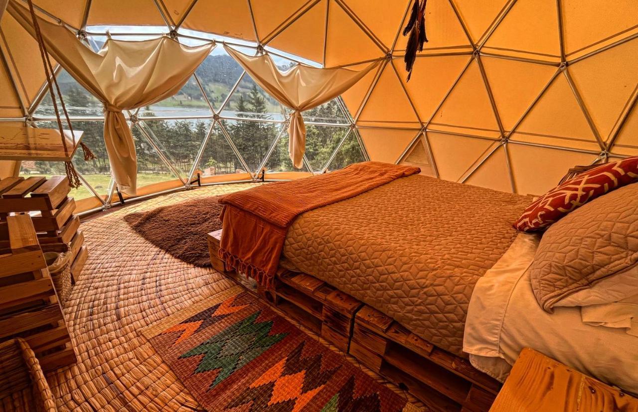 Alma De Campo Glamping - Laguna De סוסקה מראה חיצוני תמונה