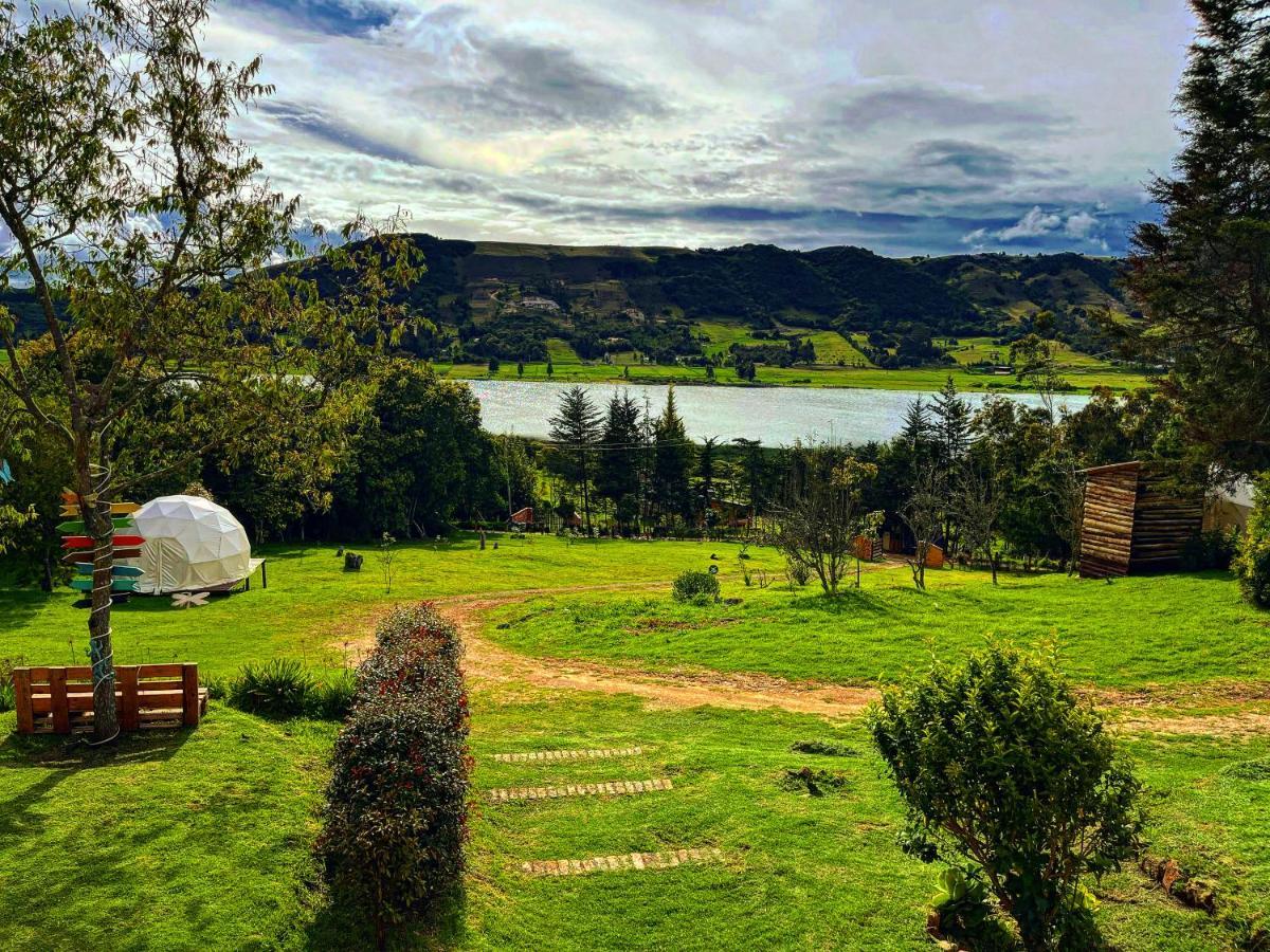 Alma De Campo Glamping - Laguna De סוסקה מראה חיצוני תמונה